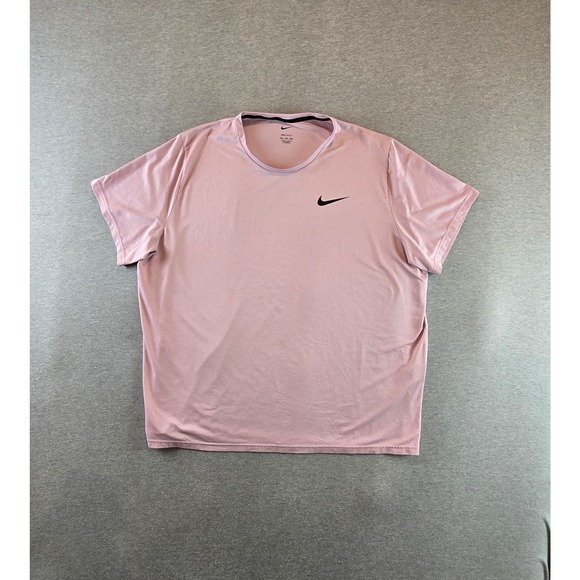 Nike Other - Nike Pro Dri-FIT T-Shirt Mens XXL Pink Short Sleeve Athletic CZ1181-698 Athletic